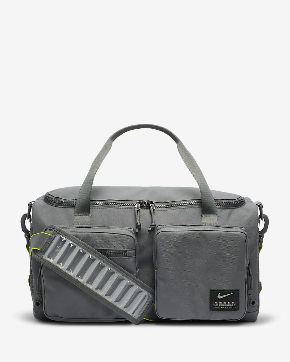 Nike duffel bag grey online